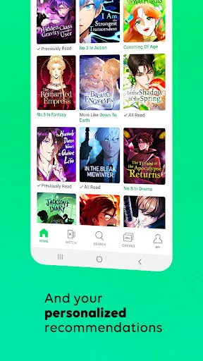 Скриншот 6 — WEBTOON: Manga, Comics, Manhwa