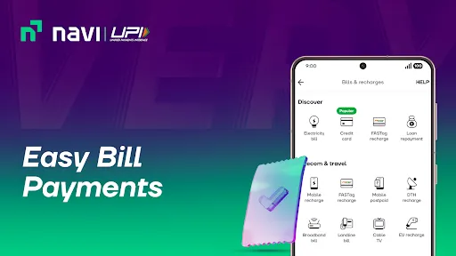 Скриншот 2 — Navi: UPI, Payments, Insurance