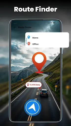 Скриншот 2 — GPS навигатор: Спуниквая карта