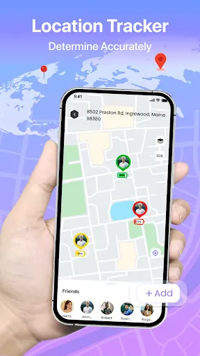 Скриншот 1 — Geo Tracker - Phone Locator