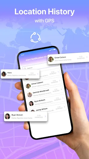 Скриншот 3 — Geo Tracker - Phone Locator