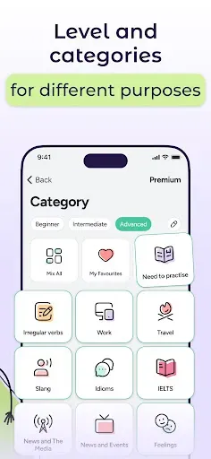 Скриншот 2 — Avocado - Vocabulary Builder