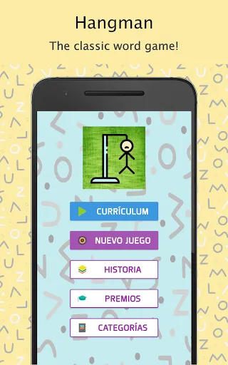 Скриншот 1 — El Ahorcado (Hangman: Spanish)