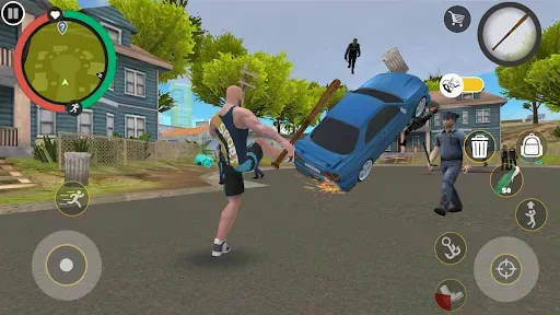 Скриншот 6 — Rope Hero: Cheatground MOD