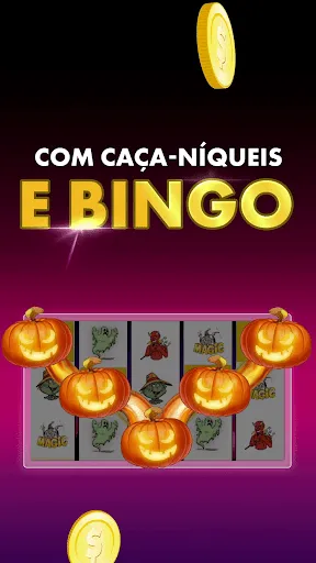 Скриншот 2 — Halloween Caça Niquel e Bingo