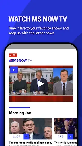 Скриншот 2 — MS NOW: Watch Live News