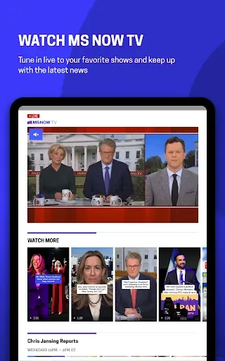 Скриншот 6 — MS NOW: Watch Live News