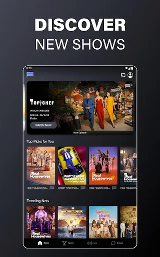 Скриншот 5 — Bravo - Live Stream TV Shows
