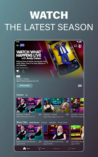 Скриншот 7 — Bravo - Live Stream TV Shows