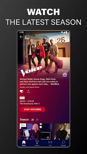 Скриншот 5 — The NBC App - Stream TV Shows