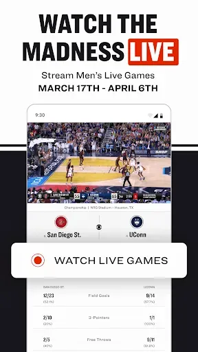 Скриншот 1 — NCAA March Madness Live