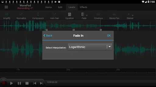 Скриншот 3 — WavePad Audio Editor