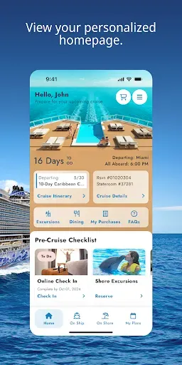 Скриншот 2 — Norwegian Cruise Line