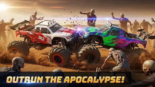 Скриншот 5 — Battle Racer : zombie island