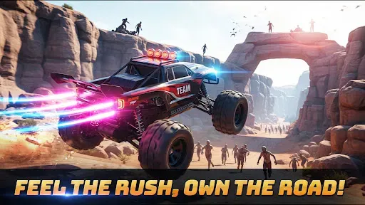 Скриншот 6 — Battle Racer : zombie island