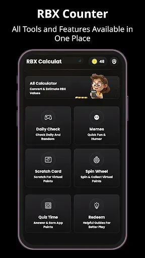 Скриншот 1 — RBX Calc - Robux Counter