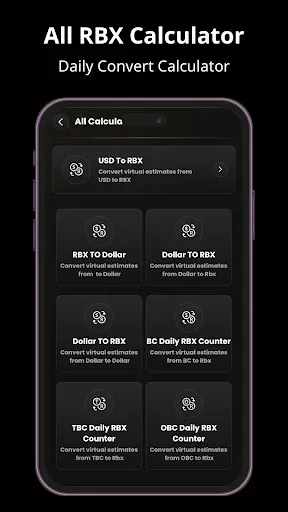 Скриншот 2 — RBX Calc - Robux Counter