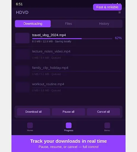 Скриншот 8 — HD Video Downloader