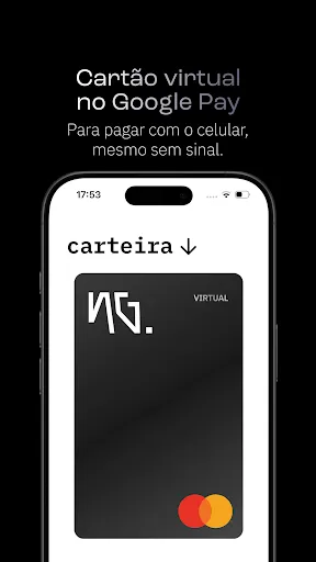 Скриншот 3 — NG.CASH - conta, cartão e pix