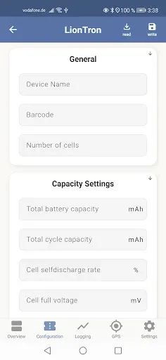 Скриншот 4 — SmartBMS Utility