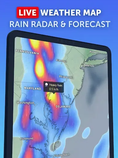 Скриншот 6 — Zoom Earth - Weather Forecast