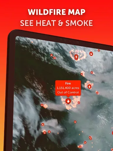 Скриншот 8 — Zoom Earth - Weather Forecast