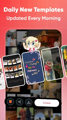 Скриншот 4 — Templates for VN-Video Edit QR