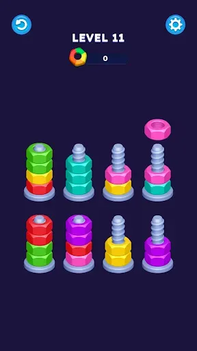 Скриншот 7 — Nut Sort GO!
