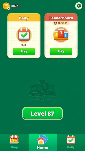 Скриншот 5 — Word Solitaire Go