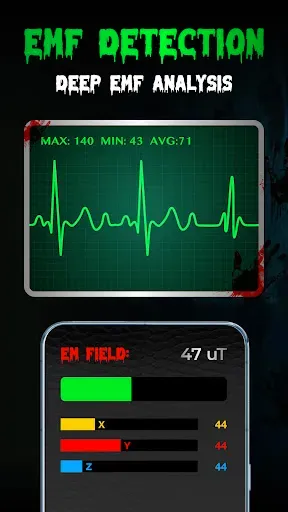 Скриншот 2 — EMF EVP Ghost Detector