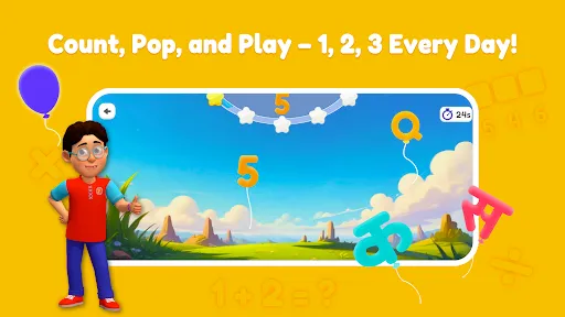 Скриншот 1 — TMKOC Playschool: Play & Learn