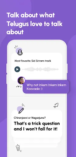 Скриншот 2 — Neetho - Date The Telugu Way