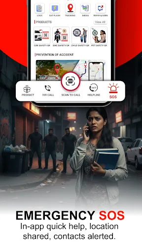 Скриншот 8 — Nek Insan: Safety QR SOS Alert