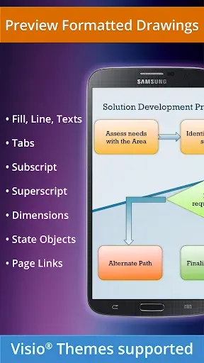 Скриншот 2 — VSD Viewer for Visio Drawings
