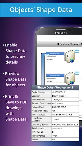 Скриншот 5 — VSD Viewer for Visio Drawings