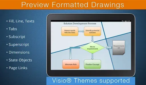 Скриншот 7 — VSD Viewer for Visio Drawings