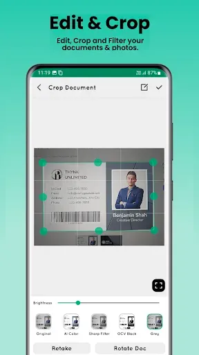Скриншот 4 — Сканировать в PDF - Сканер