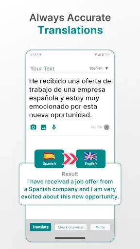 Скриншот 5 — Grammar Check AI: Fixy Grammar