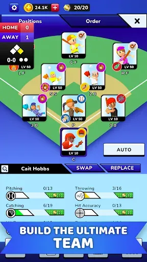 Скриншот 6 — Idle Baseball Manager Tycoon