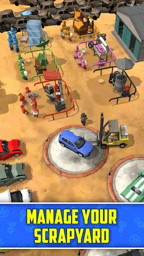 Скриншот 1 — Scrapyard Tycoon Idle Game