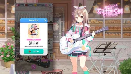 Скриншот 8 — Guitar Girl Match 3