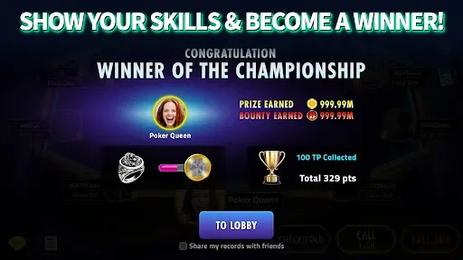 Скриншот 3 — House of Poker - Texas Holdem