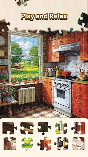 Скриншот 5 — Jigsaw Puzzle – Countryside