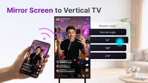 Скриншот 5 — 1001 TVs--Зеркальное отображен