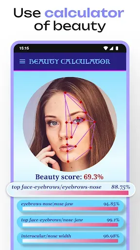 Скриншот 1 — Beauty Calculator Pretty Scale