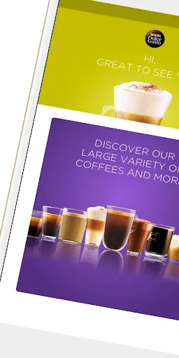 Скриншот 1 — Nescafé Dolce Gusto