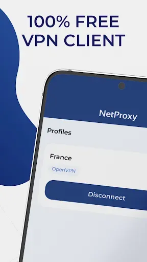 Скриншот 1 — Free VPN Client - NetProxy