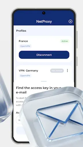 Скриншот 3 — Free VPN Client - NetProxy