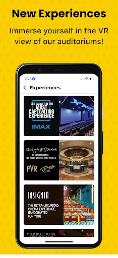 Скриншот 3 — PVR Cinemas - Movie Tickets