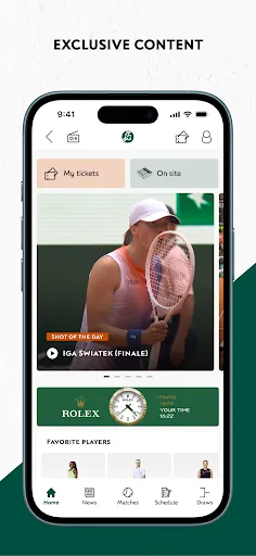 Скриншот 4 — Roland-Garros Officiel